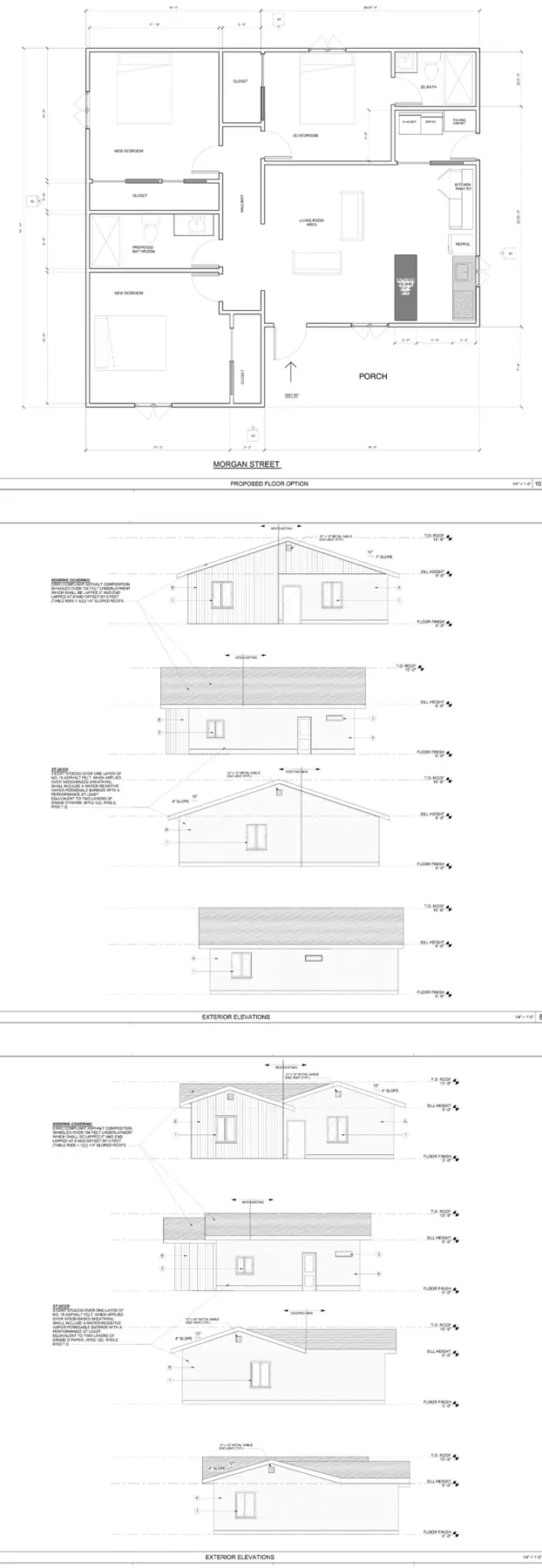 Sample accessory dwelling unit floor plan concept